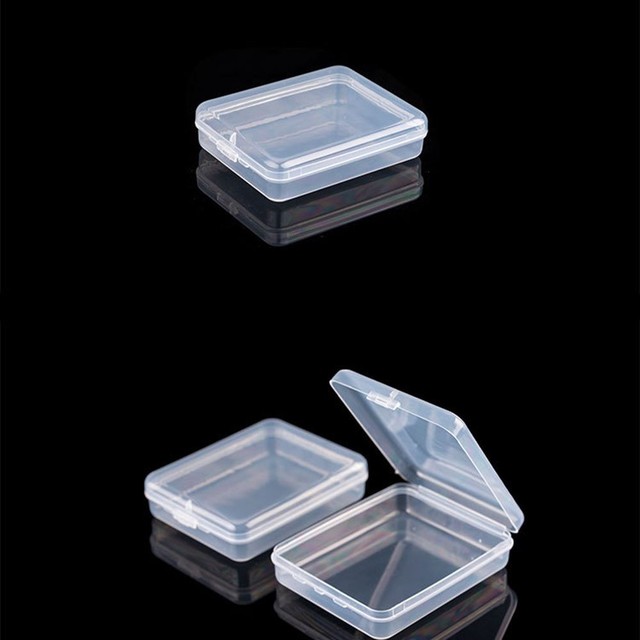 Wholesale Packaging Small Box Chip Box Storage Transparent Plastic